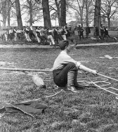 G206 14th Battalion, Northumberland Fusiliers, Halton Camp, 1915, bridge building