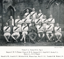 G368 Cross Country Team, 2nd Officer Cadet Battalion, Cambridge, 1917