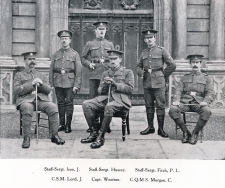 G372 Intructional Staff, 2nd Officer Cadet Battalion, Cambridge, 1917