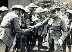 G252 Raiding party, Manchester Regiment, France, July 1918