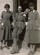 G187 Queen Mary's Army Auxiliary Corps workers and soldier, Rouen, 1919