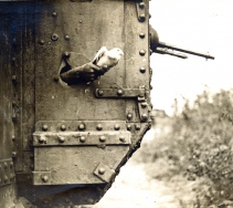 G302 Carrier pigeon released from British Tank, France, Summer 1918