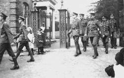 G173 Officers and NCOs, 14th Battalion, Northumberland Fusilers, Halton, May 1915