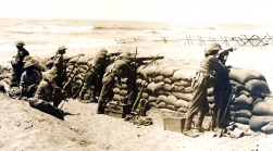 G287 British Army, coastal line defence, Egypt