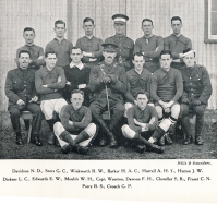 G370 Football Team, 2nd Officer Cadet Battalion, Cambridge, 1917