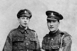 G291 William Jones, 9th Battalion, Welsh Fusiliers, and pal