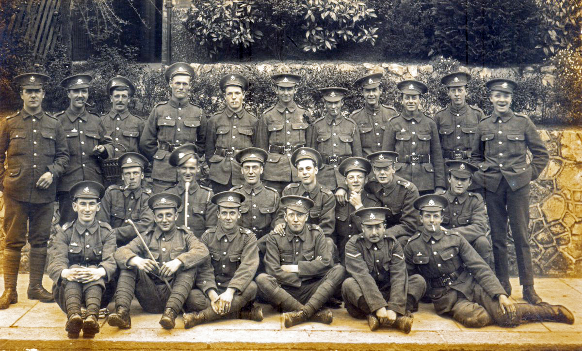 G1083 8th (Nottinghamshire) Battalion, Sherwood Foresters. Courtesy Of ...